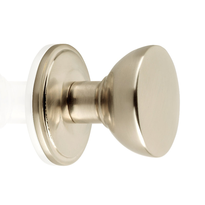 Sula 1 1/4" Diameter Round Knob, Brushed Nickel