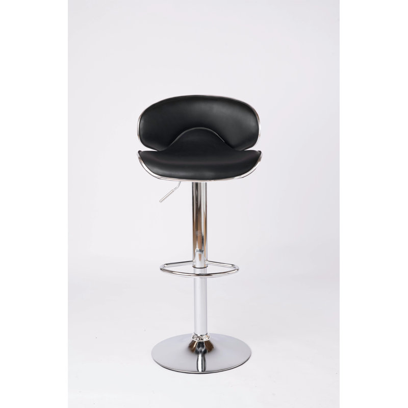 Chaise de salle à manger moderne en cuir - élégante et confortable, Noir