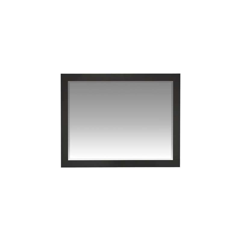 Miroir 31,5 po, Noir, noir, noir, noir, 31,50 po x 40 po