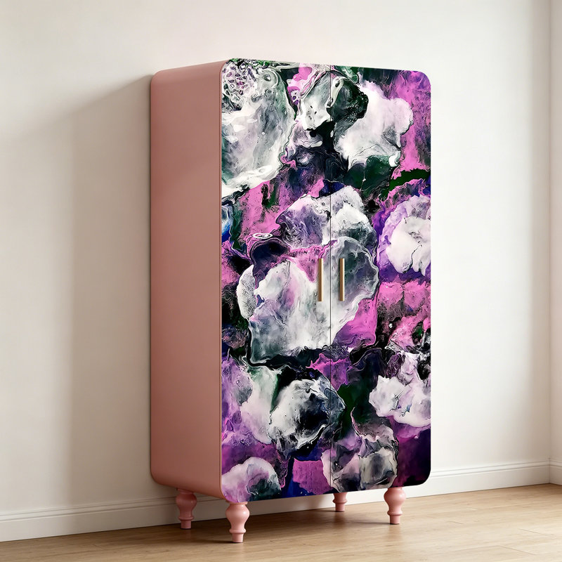Creative household bedroom wardrobe