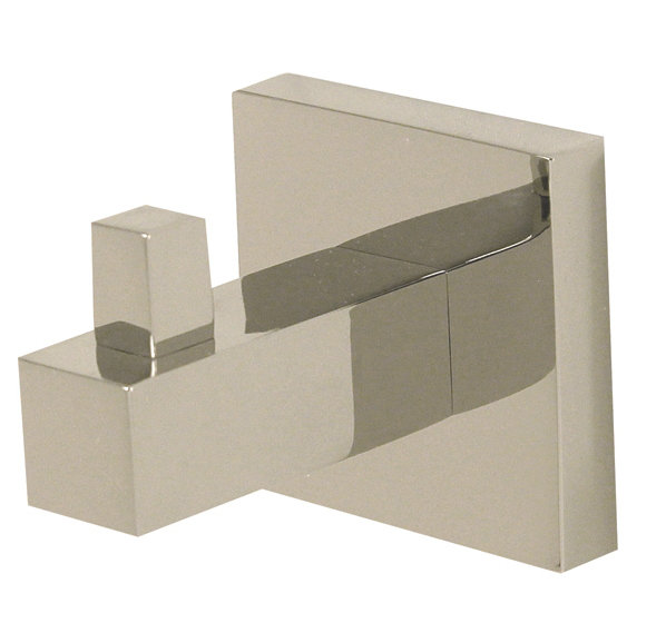 Single Robe Hook, Polished Nickel