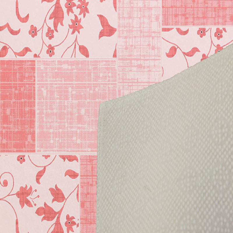 Tapis de couloir élégant (3,3 x 6,6 pi), 100% polyester, d'une hauteur de poils de 0,3 po | Antibactérien, PVC antidérapant dessous | Impression numérique 3D, lavable à la machine | Parfait pour les vestibules et les espaces de vie, durable et facile d'entretien