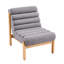 Chaise d'appoint rembourrée Fluffy-382713330