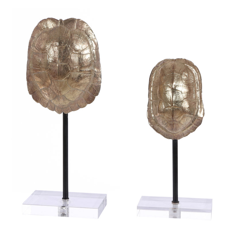 Bade Glass and Resin Figurine / Sculpture Decorative Object