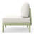 Patio Deep Seating Armless Chair With Cushions