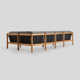 Haven 6 - Person Modular Patio Conversation Sets with Cushions