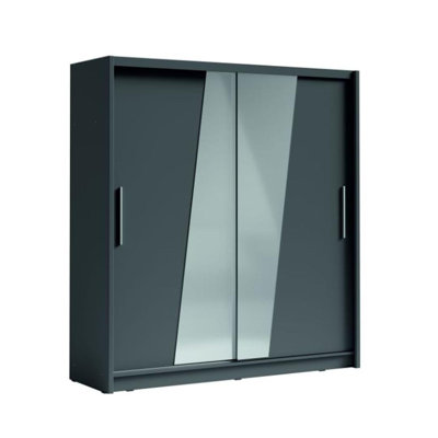 Bergamo 2 Door Manufactured Wood Wardrobe