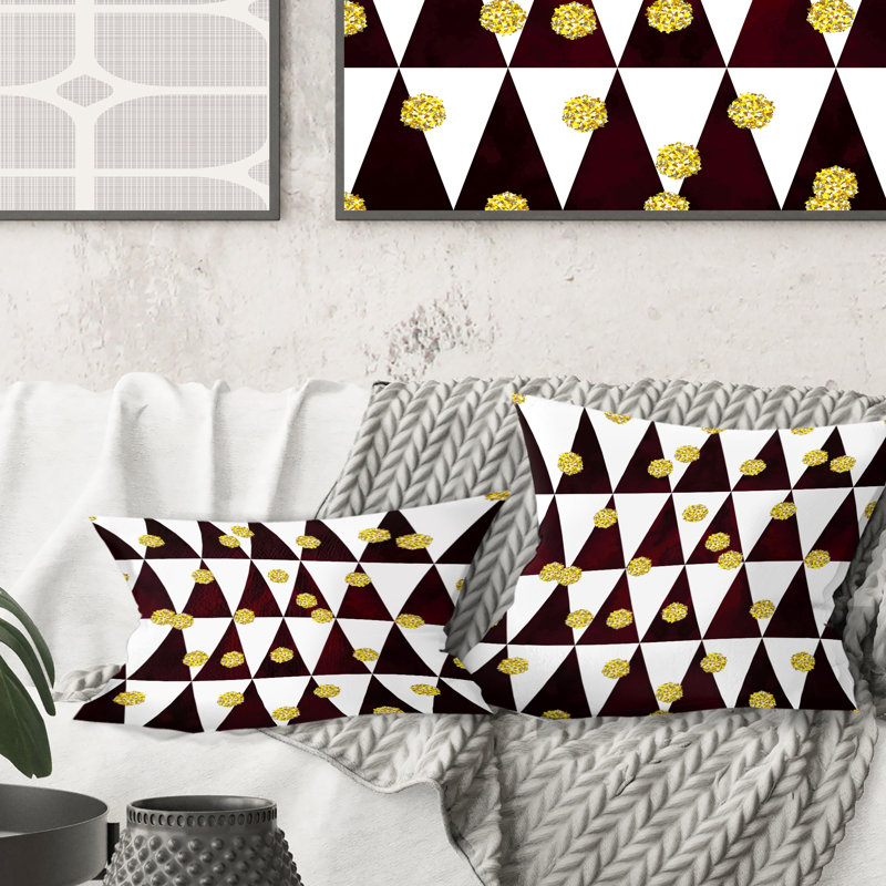 Pattern I Pillow, 16" x 16"