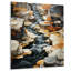 «Abstract Waterfall Endless Journey», impression d'art mural en métal-1120627633