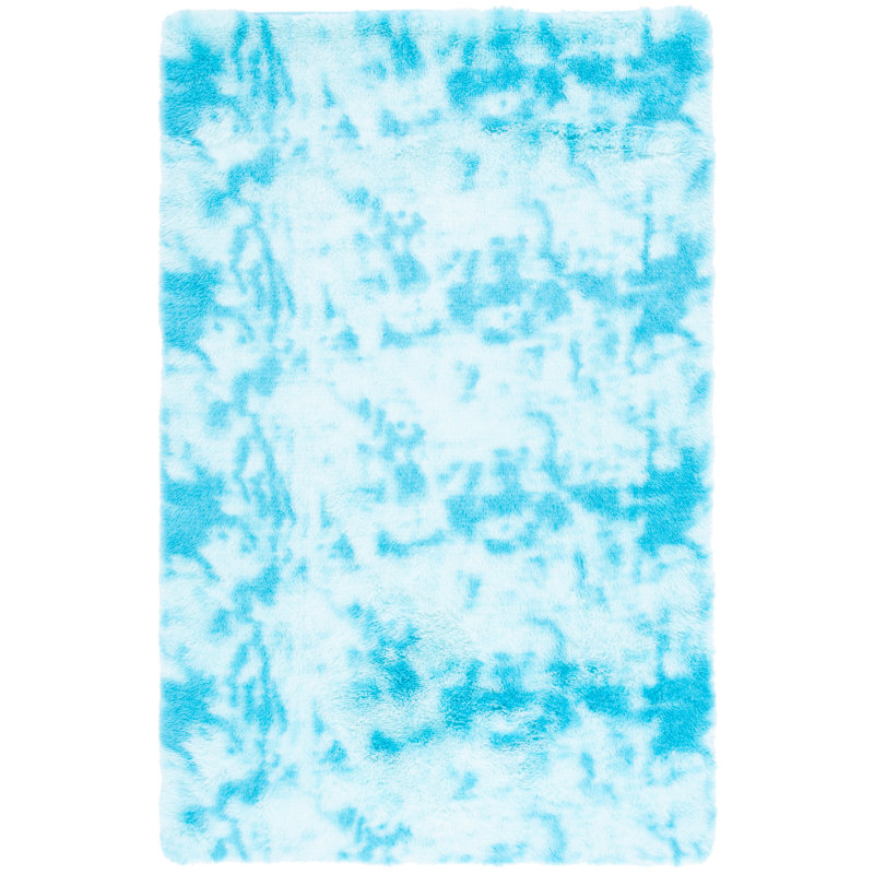 Zakhele Shag Performance Abstract Rug, Rectangle 3' x 5'