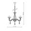 Ranger 6 - Light Candle Style Chandelier