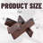 33.4" Round Glass Coffee Table – Tempered Glass Top + Walnut Finish MDF Geometric Legs
