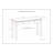 Cosmopolitan - Console Sofa Table - Mahogany Brown