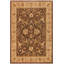 Tapis oriental brun clair / brun en laine noué à la main 9 pi 2 po x 12 pi Oriental
