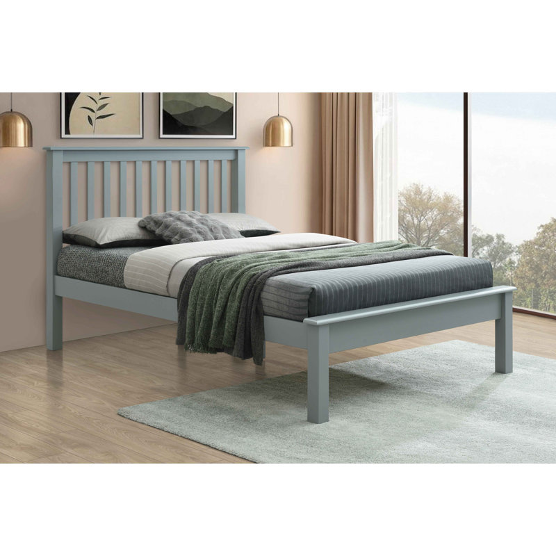 Solid Wood Bed, Double (4'6)
