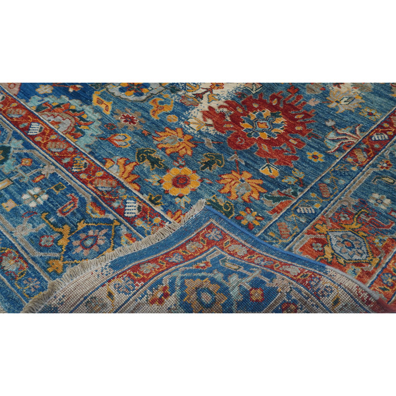 Handmade Wool Oriental Area Rug