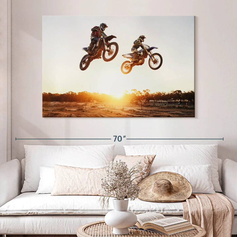 Dirt Bike Action, H 34 po x l 51 po
