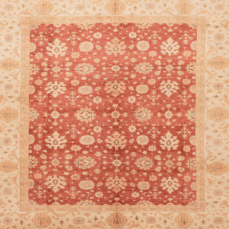 Abstract Indoor Rug, Square 3'
