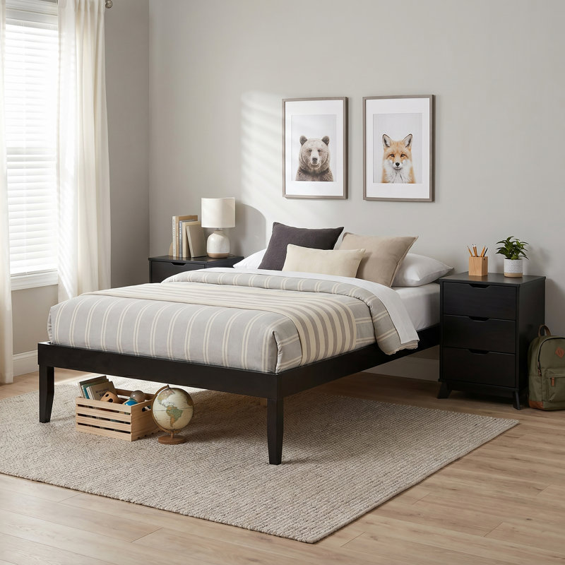 Marialana 4 Piece Bedroom Set, Black, Full / Double