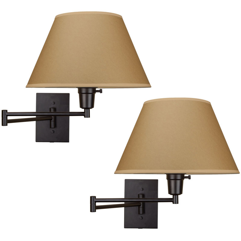 Bras pivotant 1 lumière noir derryn-Lee