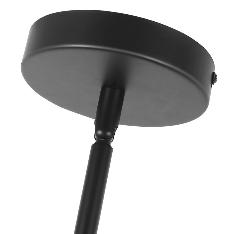 Luminaire suspendu pour cuisine 4 lumières en fer à hauteur réglable
