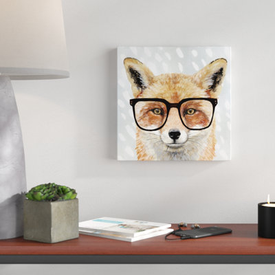 'Four-Eyed Forester I' Painting on Canvas