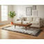 Tapis gris en cuir de vache gris patchwork, tapis en cuir, tapis moderne en cuir de vache pour salon Dacor