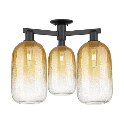 Maestas - 3 Light Semi-Flush Mount