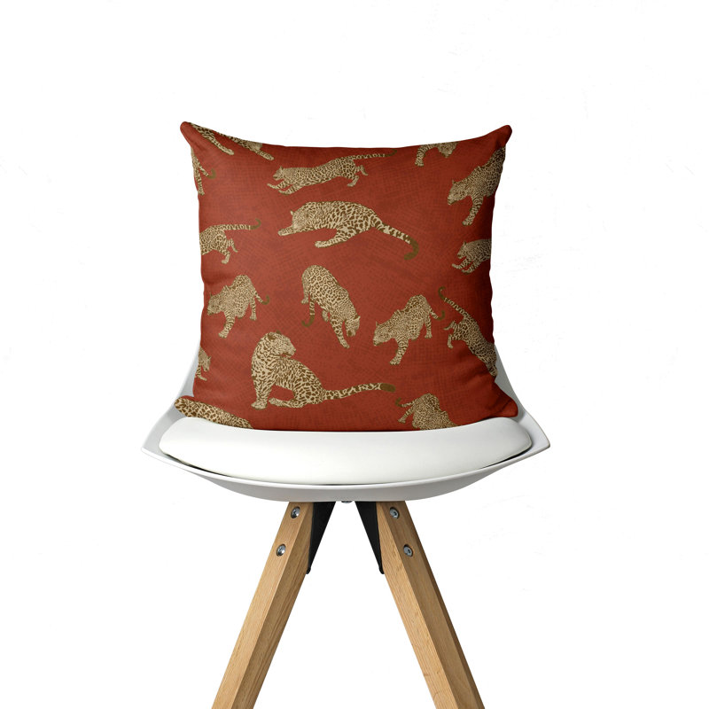 Gabrielle Leopard Indoor Pillow Cover, 16" x 16"