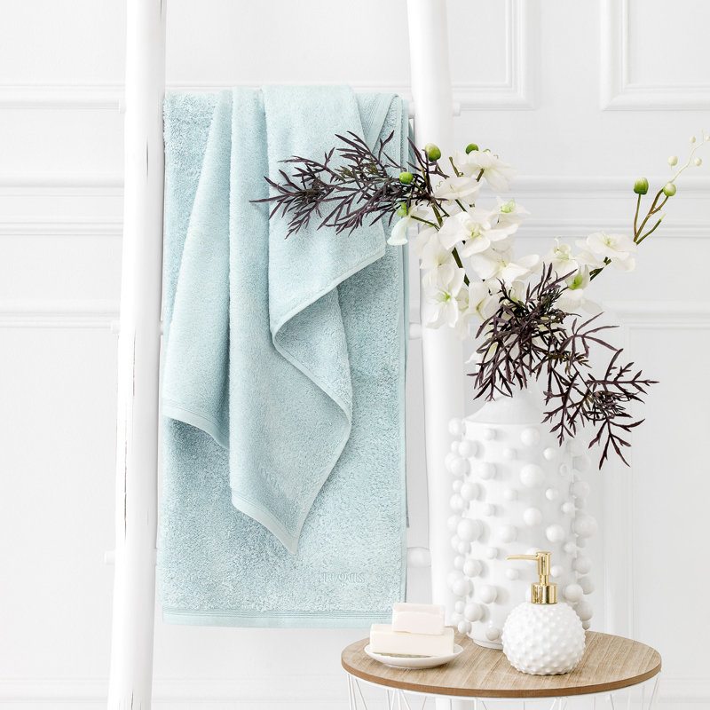 Poitiers Hand Towel, Aquamarine
