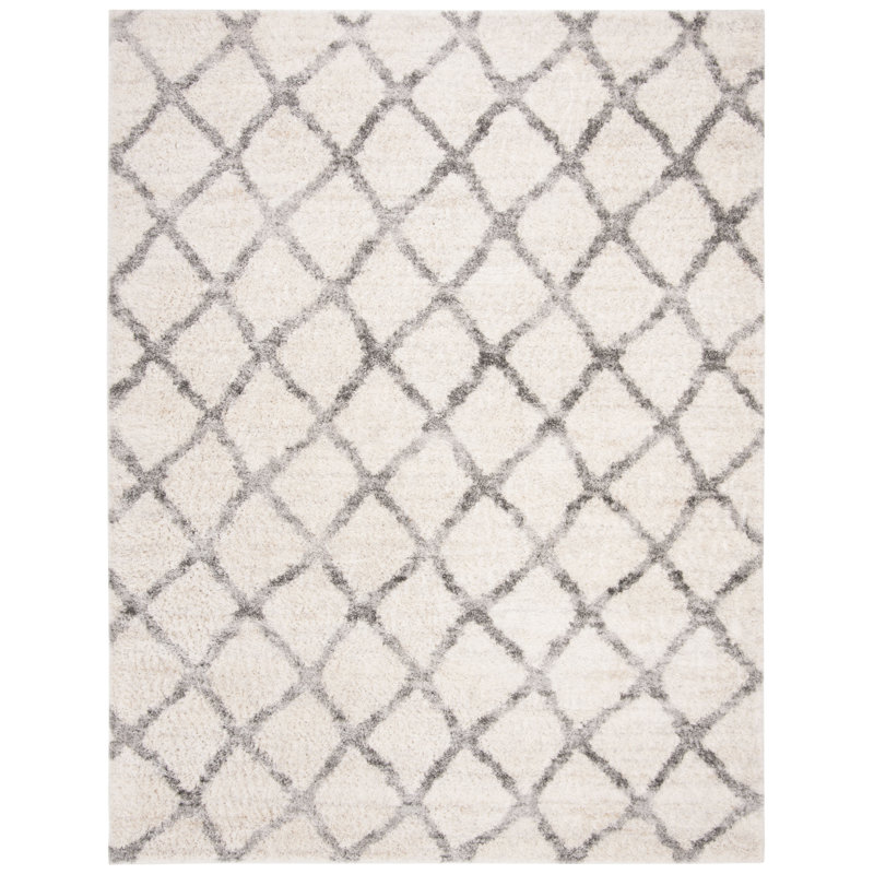 Nowakowski Shag 200 Performance Geometric Rug, Rectangle 5'3" x 7'6"
