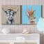 «Playful Nature», ensemble de 2 peintures 2 pièces-972288816-972288972
