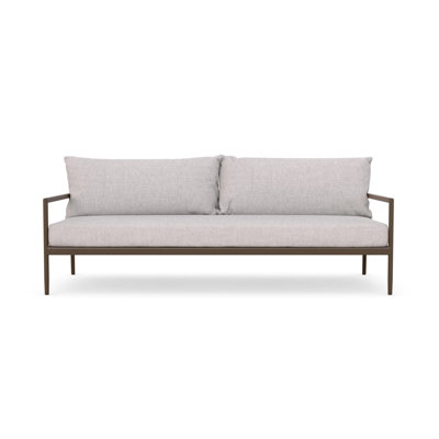 Madeira 3 Seat Sofa Bronze + Fawn Cushion