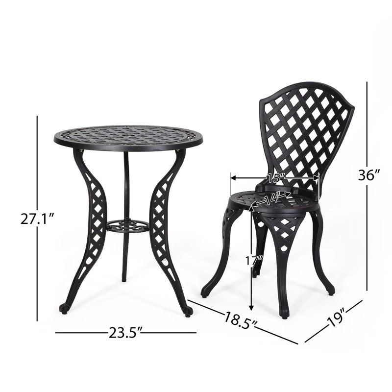 ENSEMBLE BISTO BONO METAL