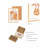 Stunning Decorative Framed MDF Painting Set (3 Pieces), 19.7 x 27.6 inches Each | 100% Solid Pine Wood Frame, 0.8 inches Thickness | Double-Sided Bristol Paper with Shiny & Matte Finish | Perfect for Living Room & Office Décor-338017664