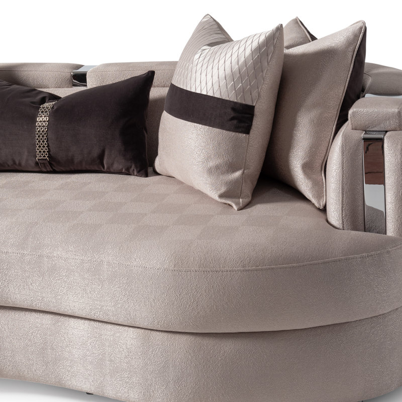 Carmela Sofa, 28.5" H x  85.5" W x  37.5" D, 3