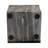 Stone Marble Decorative Object Modern Abstract Geometric Sculpture Contemporary Accent Cube Handcrafted Carved Stonework Tabletop Art Display Indoor Home Decor Unique Minimalist Design.-882311385