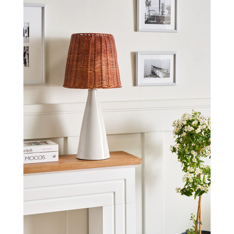 Table Lamp Ceramic White