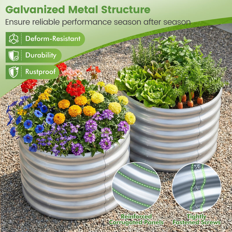 Iron Indoor / Outdoor Planter Box