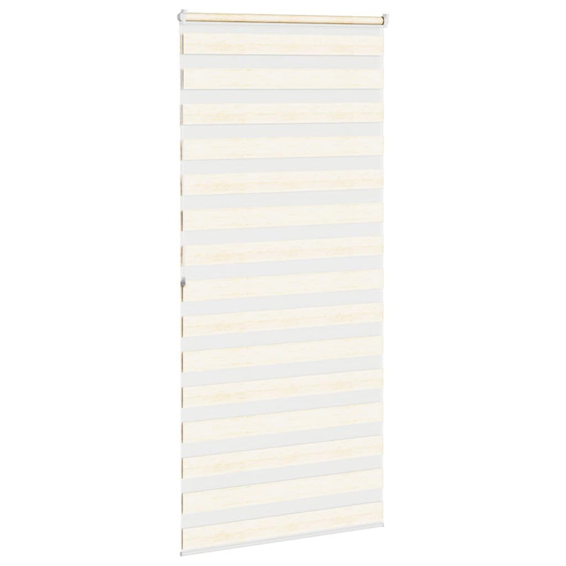 George Oliver Zebra Blind Polyester, 115cmW x 200cmL, Marble Beige