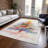 Machine Washable Indoor/Outdoor Christmas Tree Xhevrie Ivory Rug-651871064
