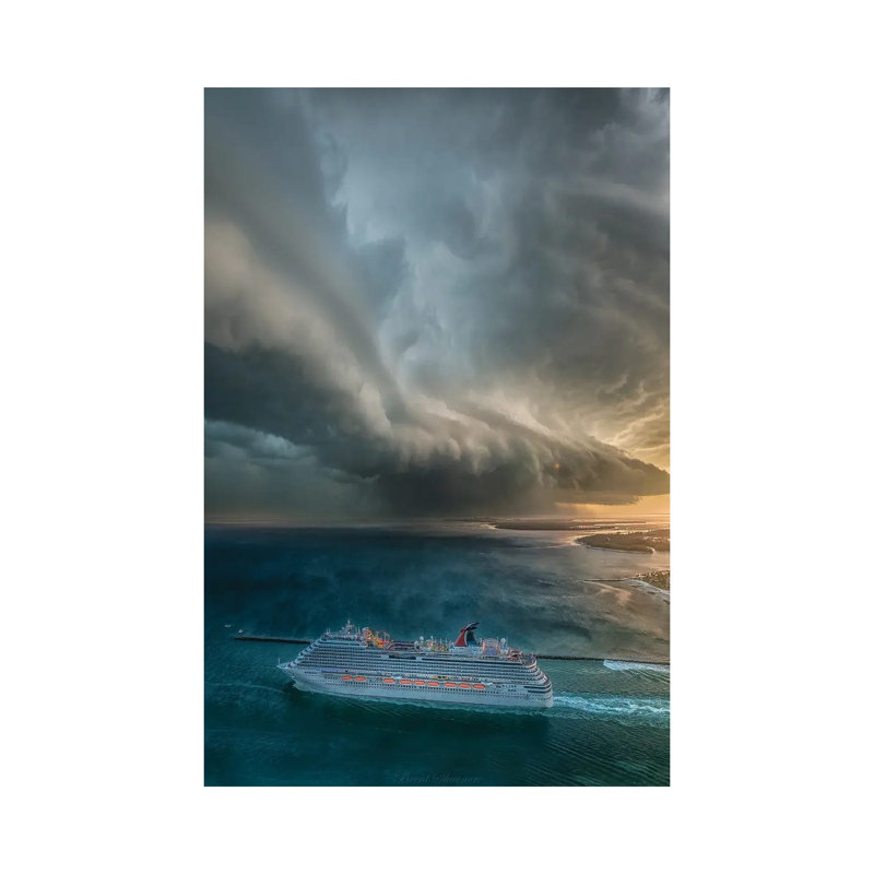Cruise To Nowhere by Brent Shavnore - Wrapped Canvas Gallery-Wrapped Canvas Giclée, 20.32 cm H x 30.48 cm W