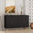 Modern Buffet Storage Black - Fluted Sideboard Home With Spacious Cabinet For Various Needs-1766836824