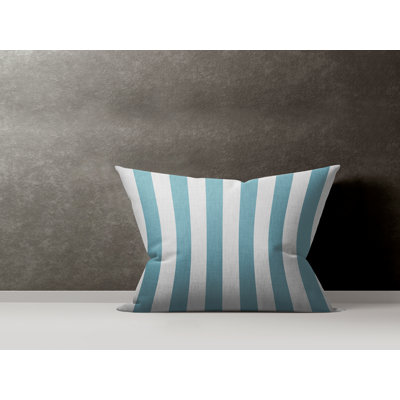 Housse et insert de coussin rectangulaire en coton Claire