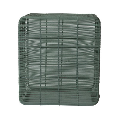 Metal Wire Square Accent Table
