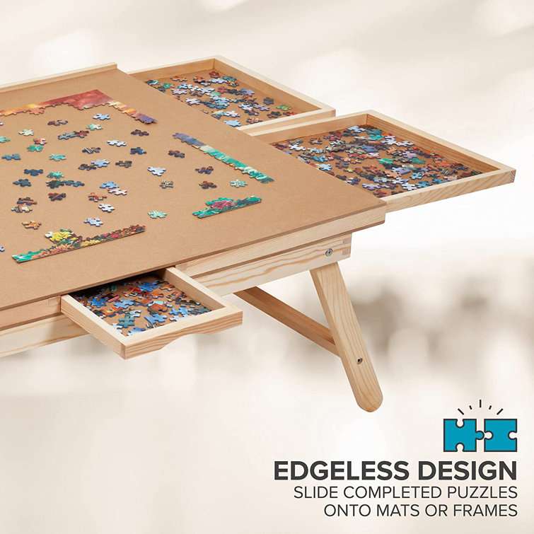 jumbl Puzzle Board Rack  23” x 31” Wooden Jigsaw Puzzle