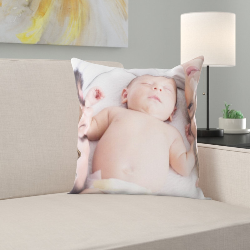 Housse et insert de coussin carré Family
