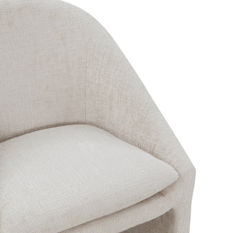 Kagan Chenille Dining Chair, Beige
