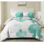 Ensemble d'édredon floral 7 pièces avec draps en microfibre et taies d'oreiller-122607932-122607937