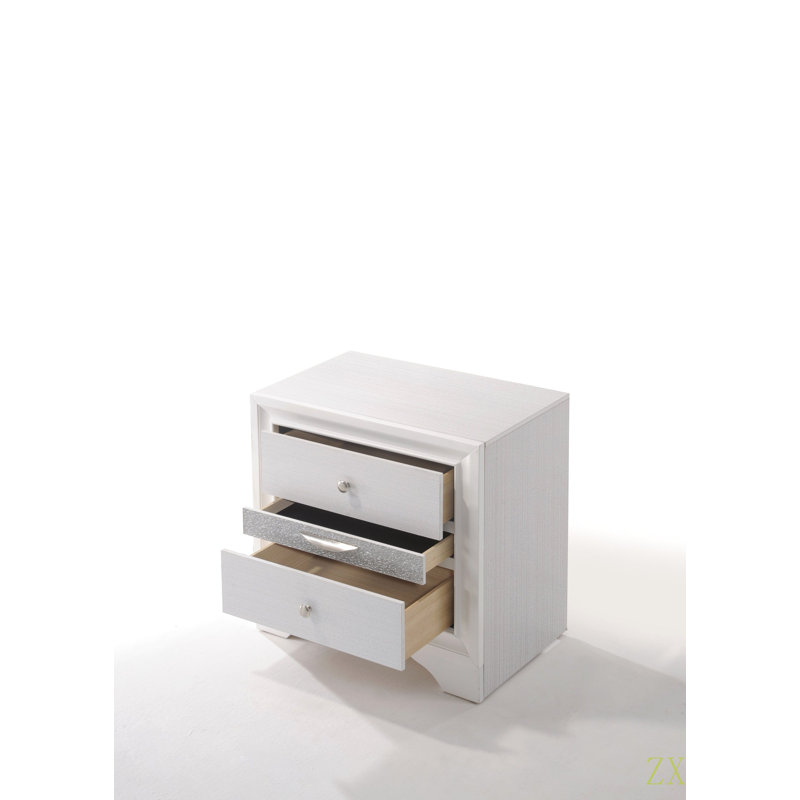 Naima   Nightstand, White